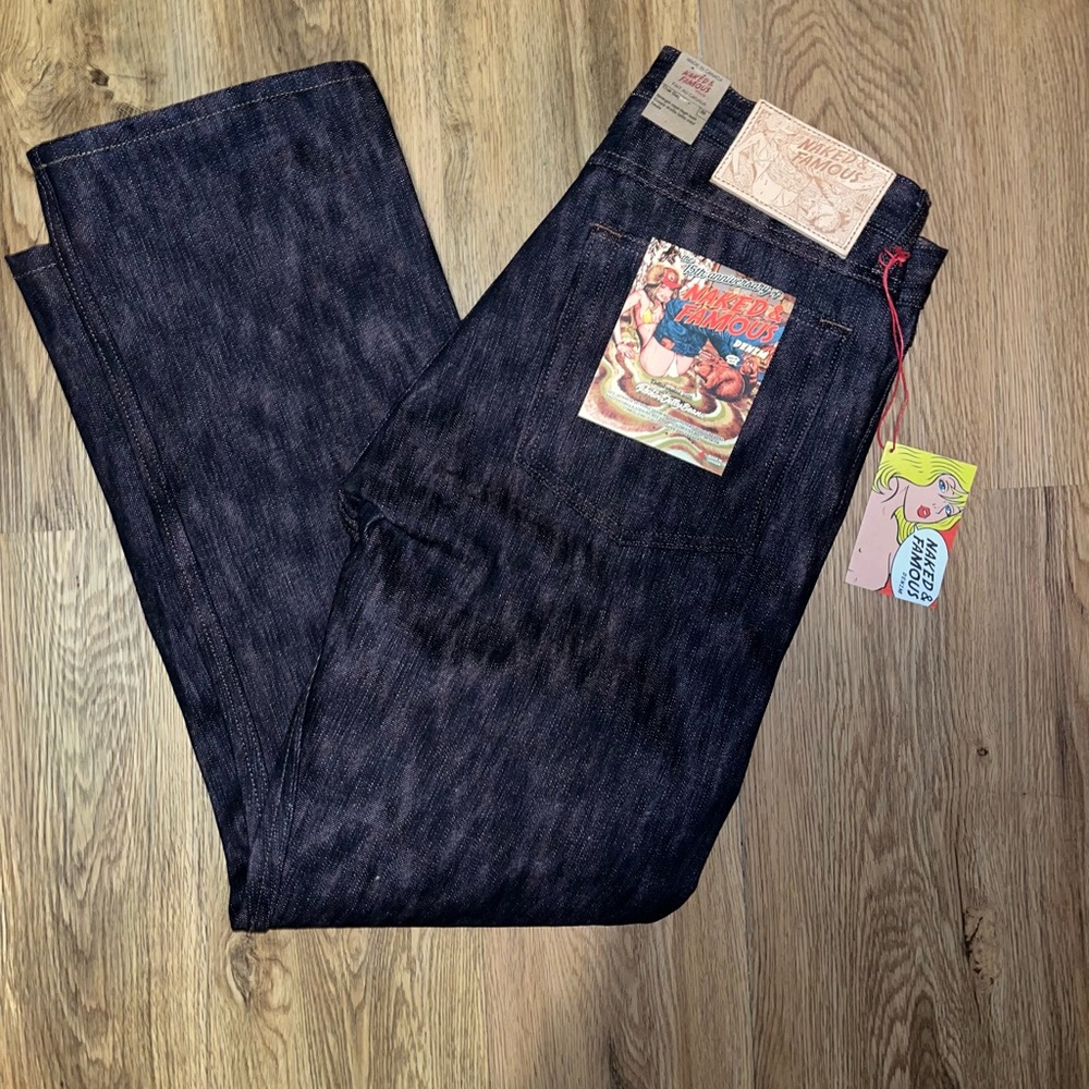 Naked & Famous - True Guy - 15th Anniversary Selvedge Men’s Size 36x30.5